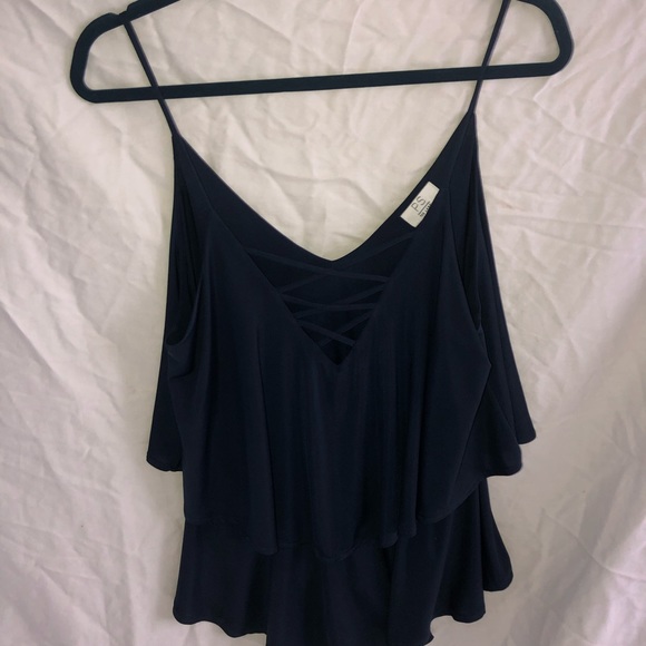 PS The Label layered cross cross tank - Picture 2 of 4